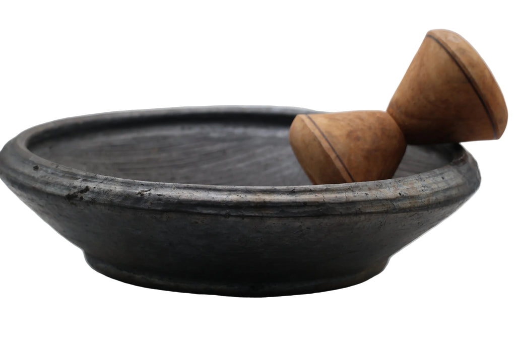 African Mortar and Pestle
