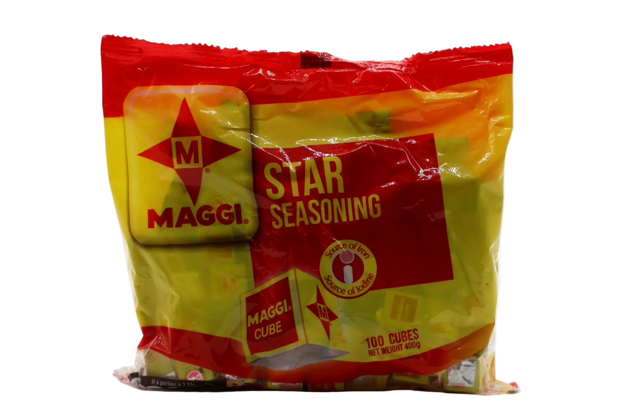 Maggi Star Seasoning 100 Cubes bag